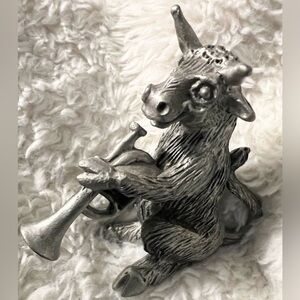 Hudson Pewter Strike Up the Band 647  Boris Bull Trumpet 1980